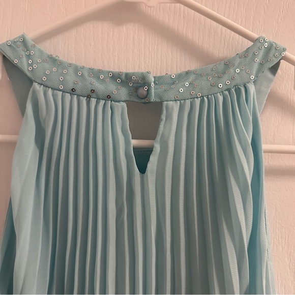 BLUE FORMAL DRESS - Picture 5 of 7